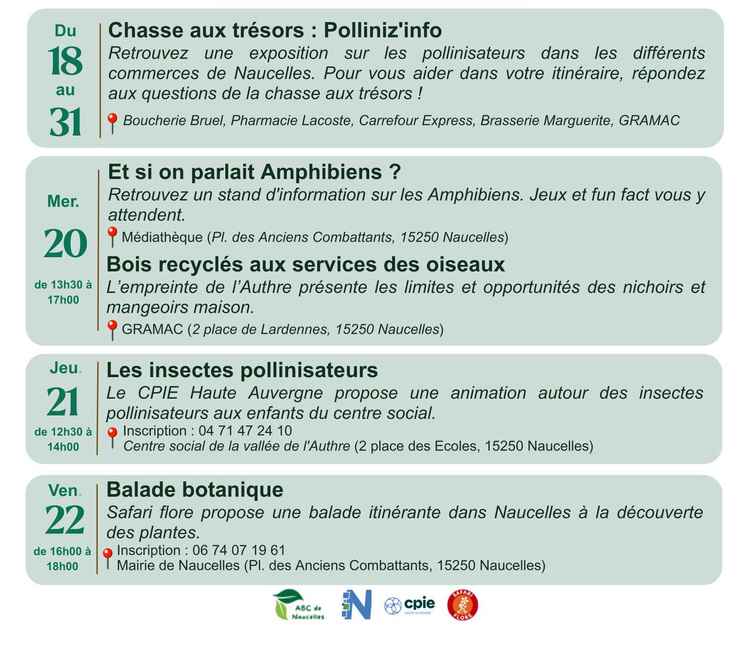 programme fete de la nature
