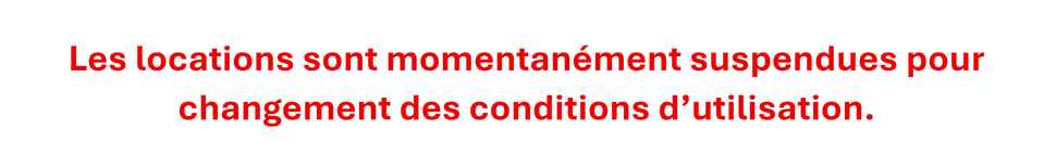 locations suspendues