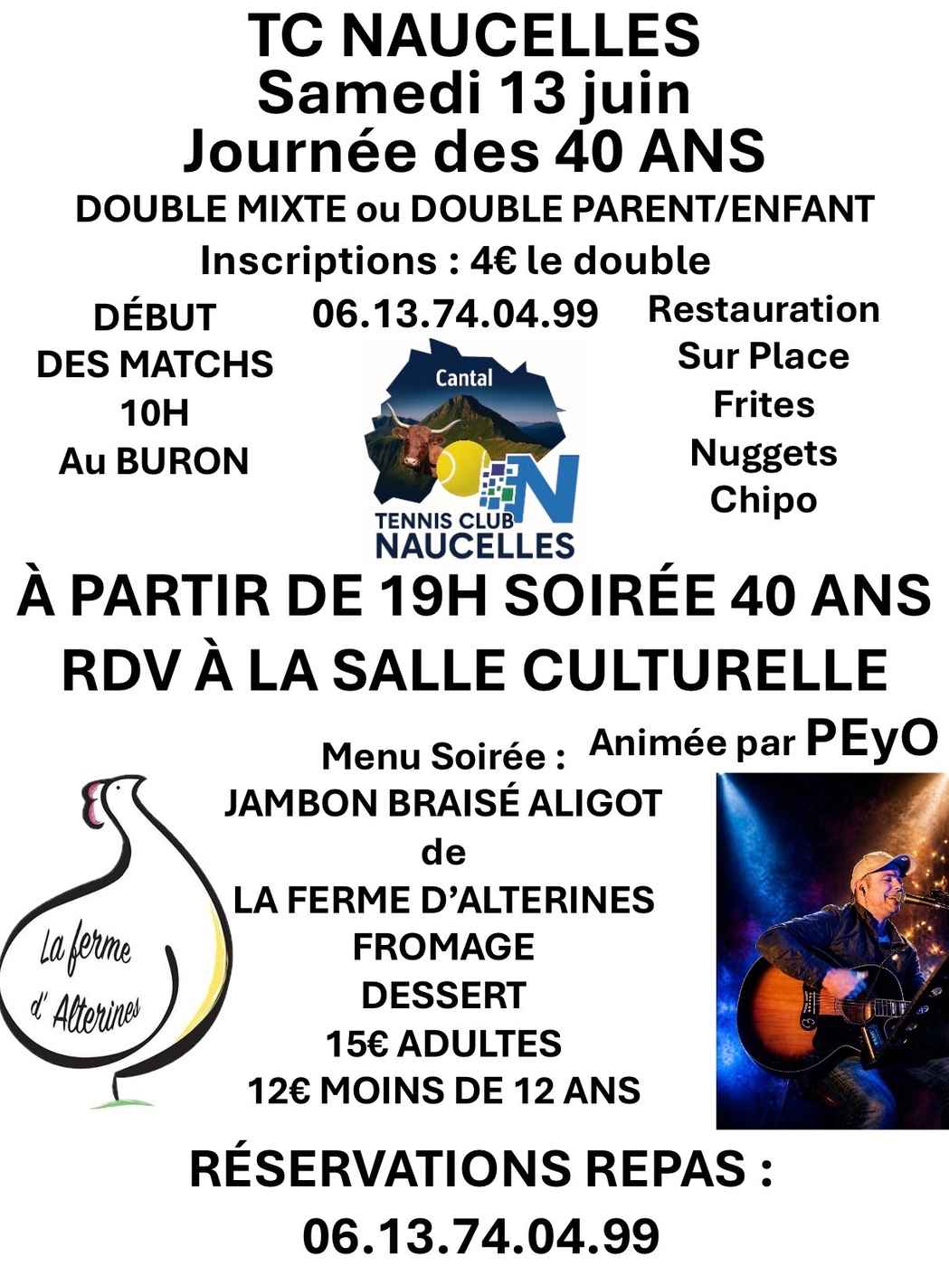 tennis 40 ans